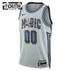 Dres Orlando Magic Prilagođeni Nike 2024-25 City Edition Sivo Swingman - Dječji